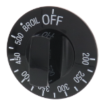 Picture of Thermostat Knob (Black)