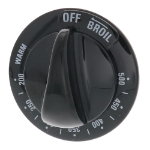 Picture of Oven Knob (Black)